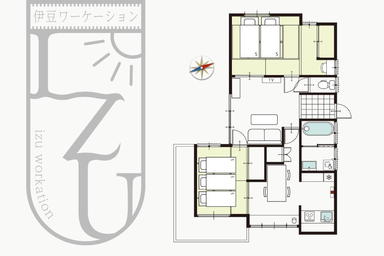 伊豆ワーケーション Izu Workation Apartment Ито Екстериор снимка